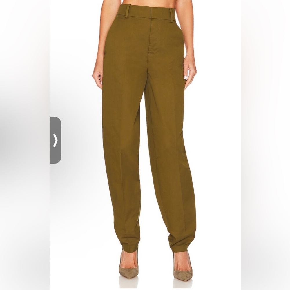 L'Academie Olive Green Pants